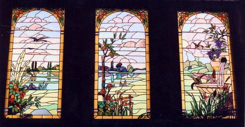 Stained glass, OLV Waver