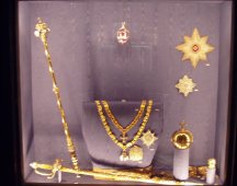Royal regalia and jewels