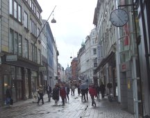 Str�get, pedestrian street