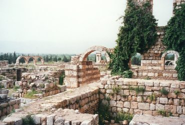 Anjjar, the Ottoman citadel