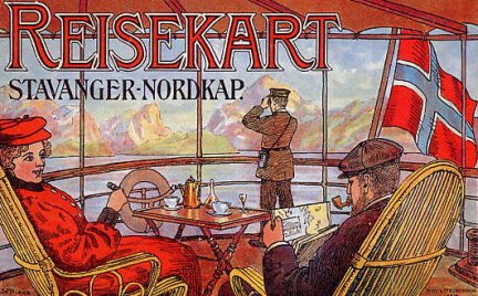 Reisekart - Stavanger - Nordkap
