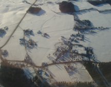 In the sky