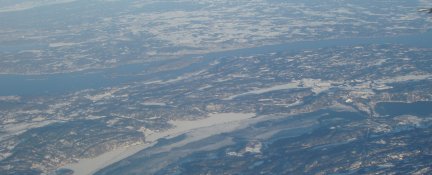 In the sky of Oslo